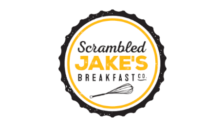 Scrambled Jake's logo.